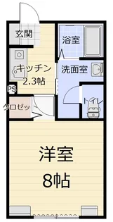 シティハイム・サンセール【1階】の間取り