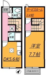 サンフォレストIIの間取り