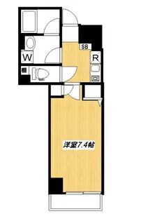 プリメージ桜木町【9階】の間取り