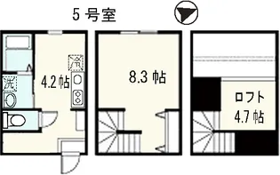 カーサハッピー戸塚【1階】の間取り