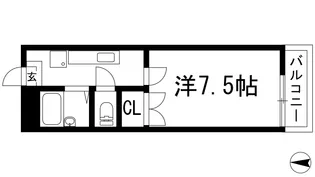 ポラーノみのお【2階】の間取り