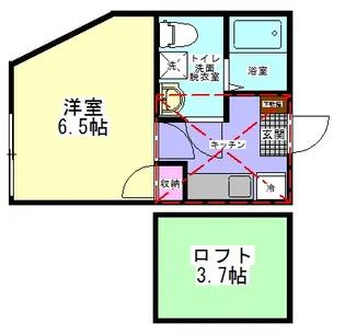 Nearest1【1階】の間取り