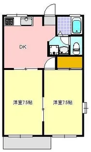 DUECASA【1階】の間取り