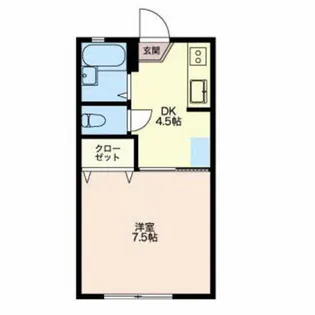 Y・Yシーサイドパレス壱番館【2階】の間取り