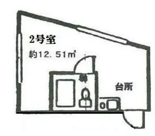 ZF 1ビル(ZF1ビル)【4階】の間取り