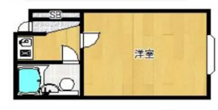 ベストレジデンス天六【4階】の間取り