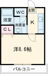 アンボワーズ【3階】の間取り