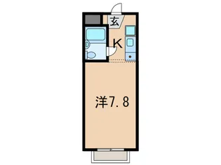 ライフイン芦屋壱番館【2階】の間取り