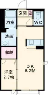 ヴィクトワールC【2階】の間取り