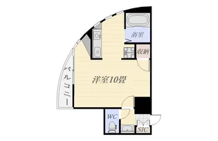 アークヒル西鹿児島【2階】の間取り