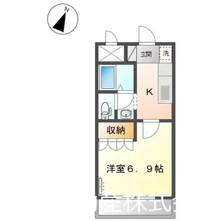パルティール【1階】の間取り