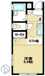 パル原田【1階】の間取り