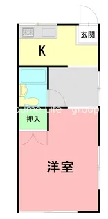 プランドール【1階】の間取り