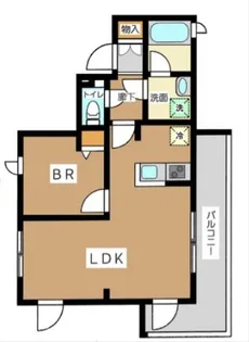 YOGA Symhaus【4階】の間取り