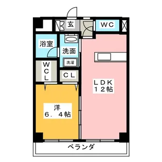 コンフォート スクエア【2階】の間取り