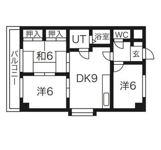 ジュネコキアージュ桜山【10階】の間取り