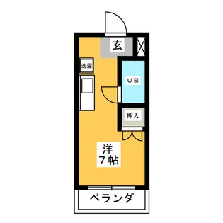 AMANO MANSION【1階】の間取り