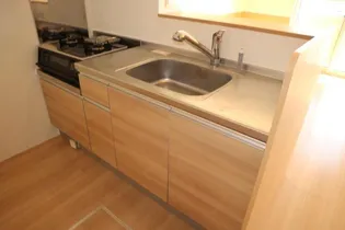 ウエスト ヴィレッジII B棟【1階】のキッチン