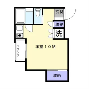 ヴァンヴェール戸村【1階】の間取り