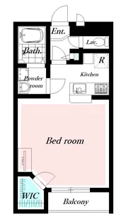 レオパレスRiverII【1階】の間取り