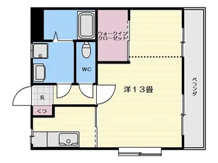 サンリアン【3階】の間取り