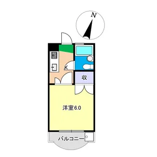 高知県高知市薊野【マンション】の間取り