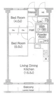 コンフォリアたまプラーザ【3階】の間取り