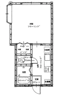 ドゥエリングF【1階】の間取り