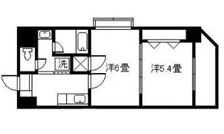 Ahkuty東谷山III【5階】の間取り
