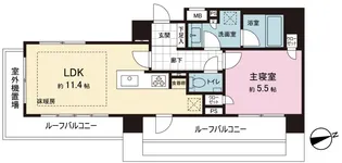 ピアース高田馬場【7階】の間取り