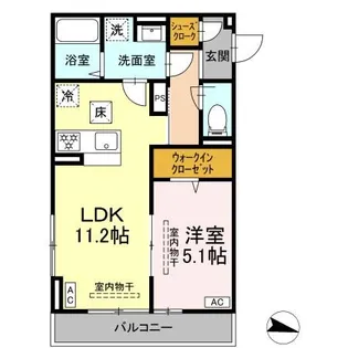レンブランサ湘南台【3階】の間取り