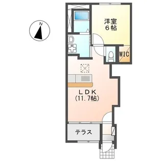 茨城県ひたちなか市大字高場【アパート】の間取り