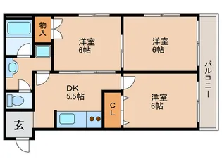 ハイツ立木【2階】の間取り