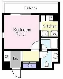 M.Flat(エム.フラット)【3階】の間取り