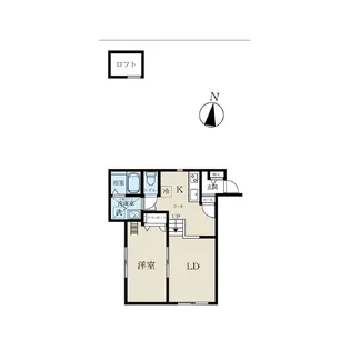 東京都荒川区南千住7【アパート】の間取り