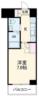 ジェンティーレトリヤマ【10階】の間取り