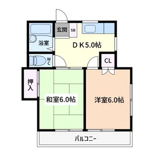 ストークハイツ岩室【1階】の間取り