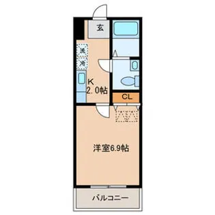 リヴェール杉並の間取り