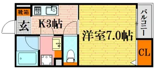 花水木【2階】の間取り