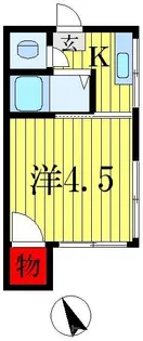 みづほ荘【2階】の間取り