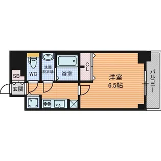 エスライズ東本町【12階】の間取り