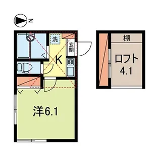 エクセルフォルム新高円寺【2階】の間取り