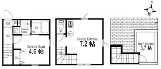 ハーミットクラブハウスノールノールの間取り