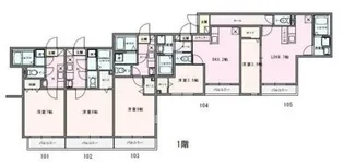 ガーデンプレイス吉川【2階】の間取り
