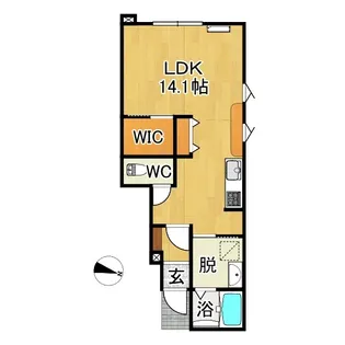 仮)俵元2丁目新築AP【1階】の間取り