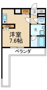 シティワース【4階】の間取り