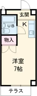 ウエストボックス【3階】の間取り
