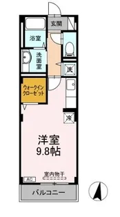 メゾンテラ【3階】の間取り