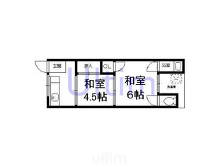 南郷マンション【1階】の間取り