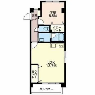 Salute【3階】の間取り